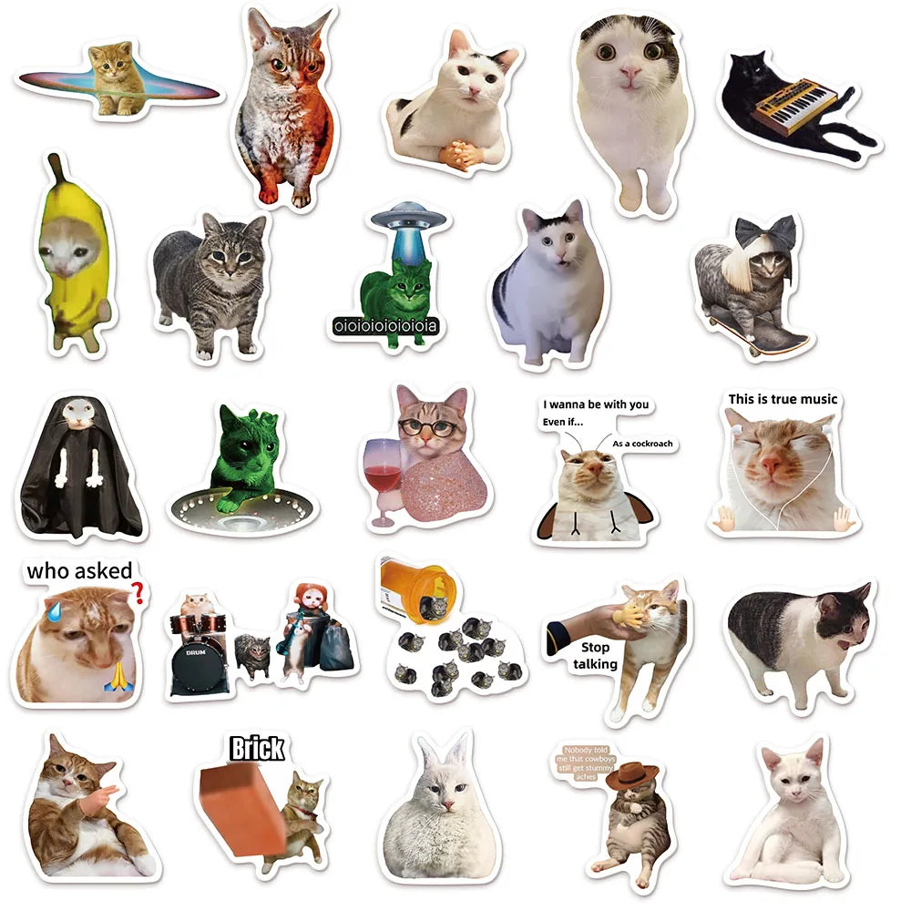 Squishee's Cat stickers